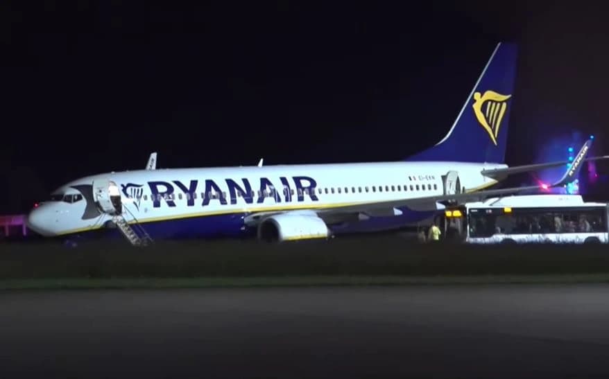 Avion je morao prisilno sletjeti