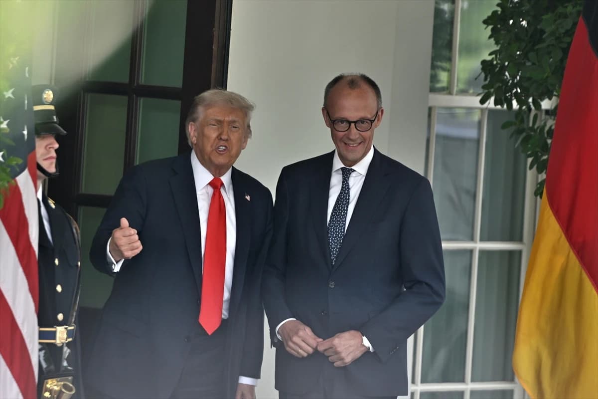 Trump i Merz u Bijeloj kući