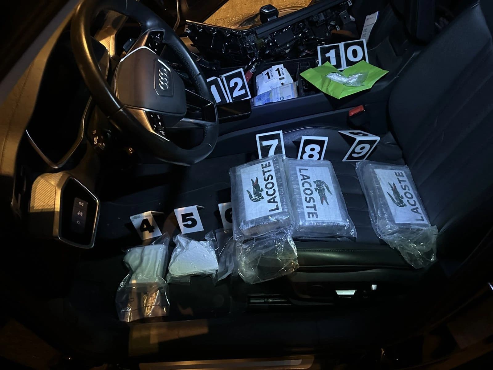 Droga je nađena u vozilu