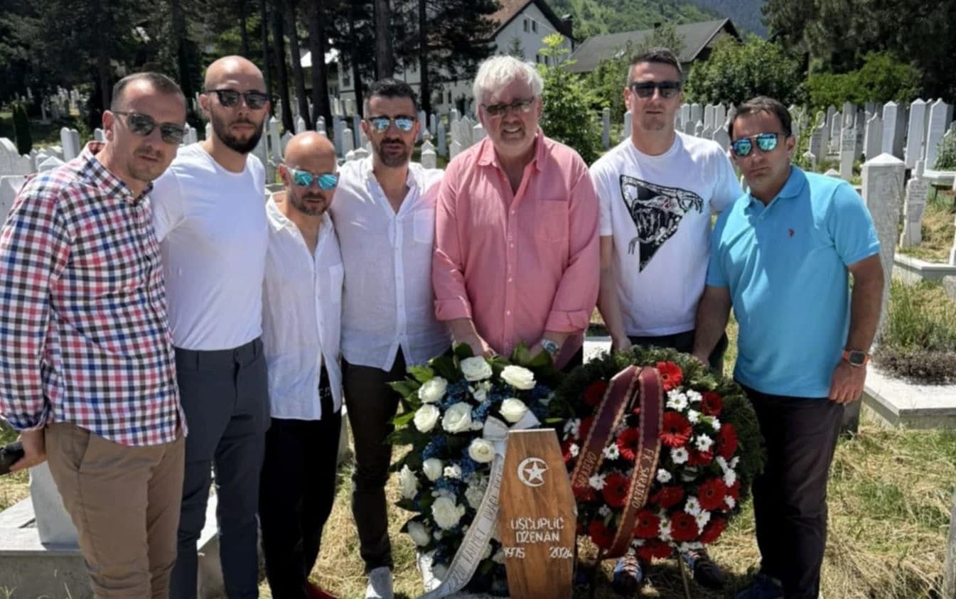 Nidal Ferhatović, Edin Cocalić, Amar Ferhatović, Hadis Zubanović, Amar Osim, Amer Dupovac i Ervin Uščuplić