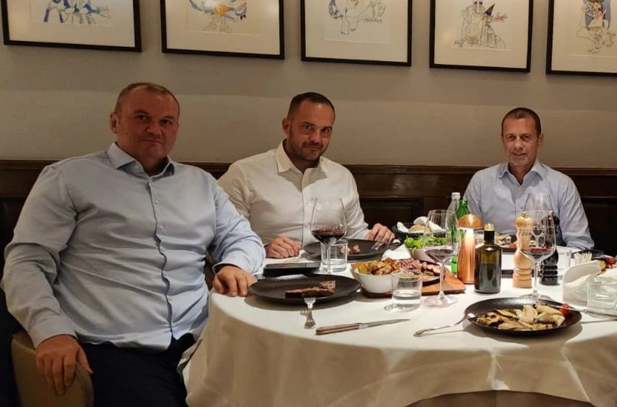 Marko Miličić, Vico Zeljković i Aleksander Čeferin