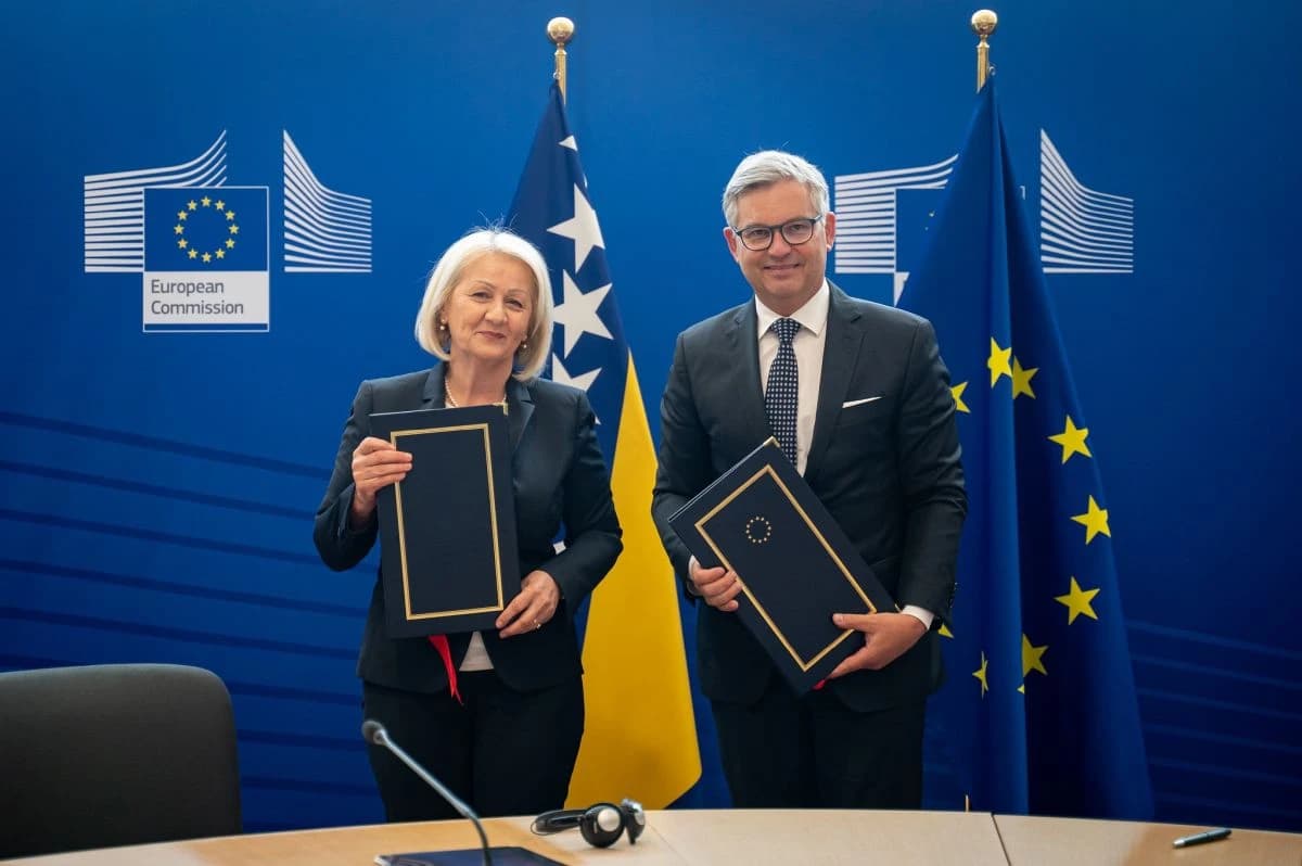 Borjana Krišto i Magnus Brunner