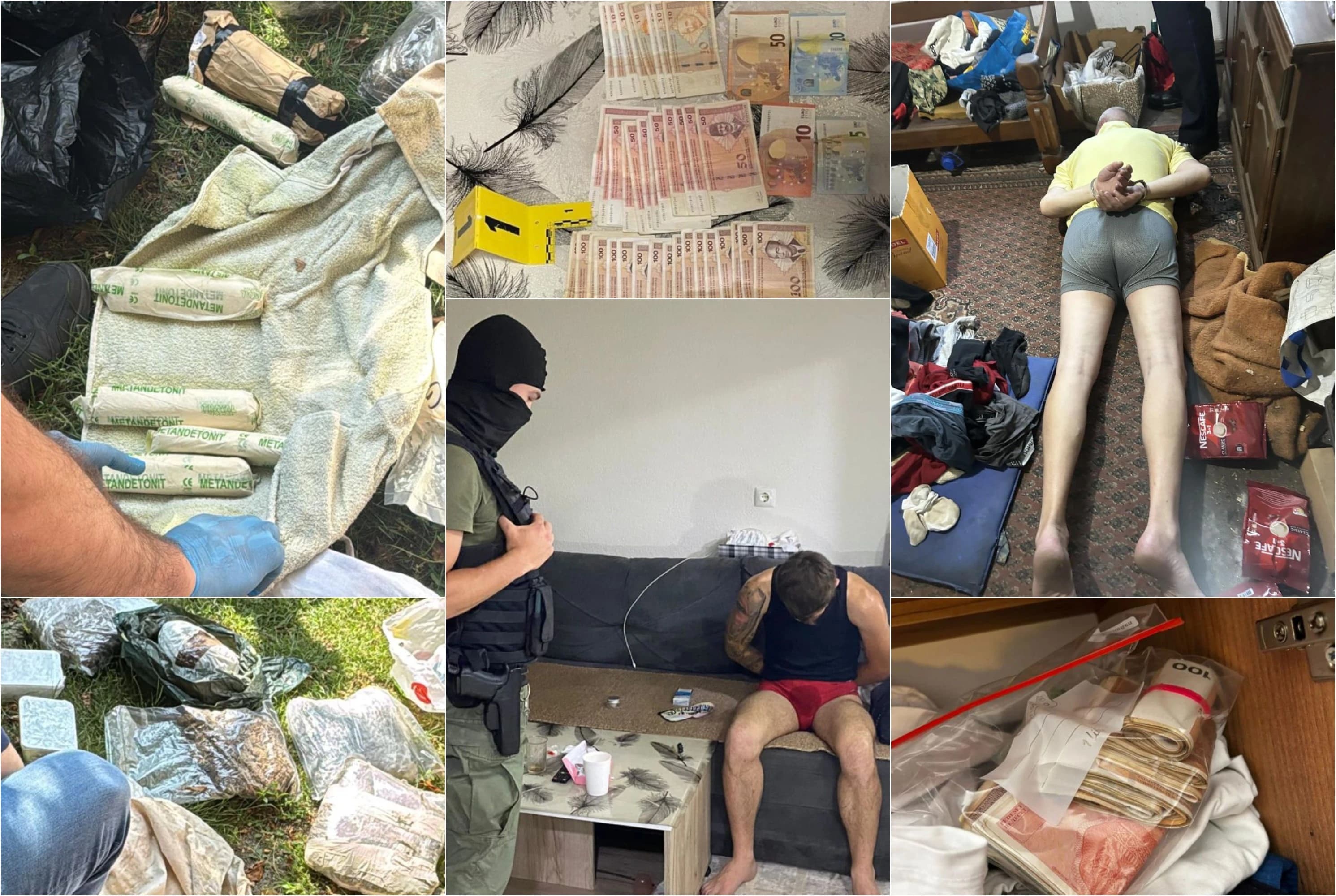 Pretresi i hapšenja na pet lokacija