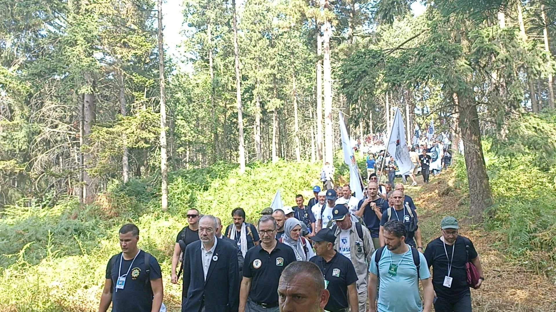 S prošlogodišnjeg Marša mira Nezuk - Potočari