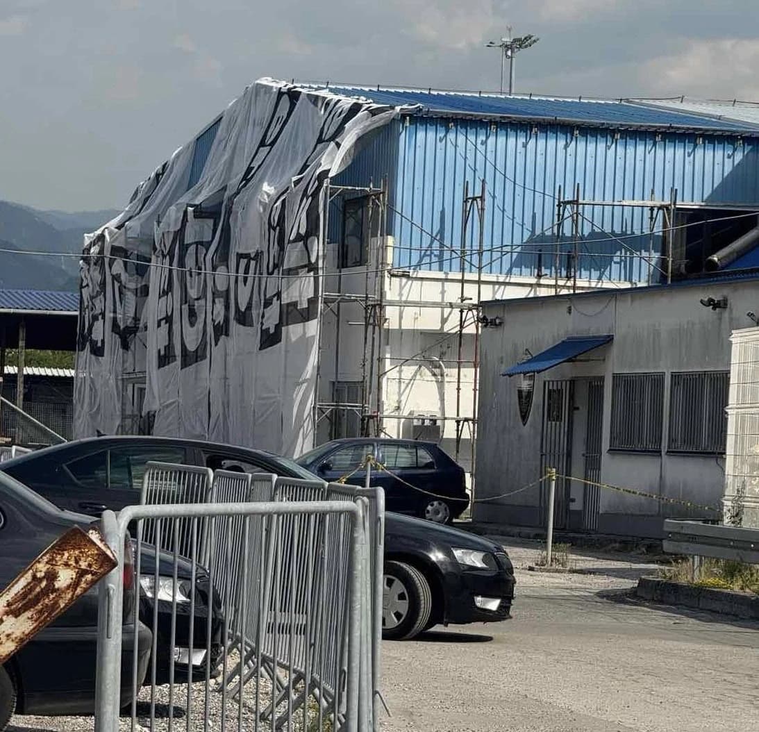 Hangar na Sarajevskom aerodormu