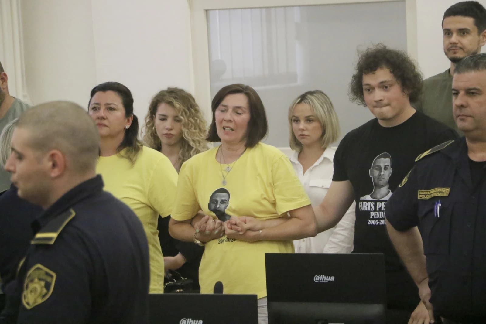 Erna Pendek prilikom izricanja presude Šumanu