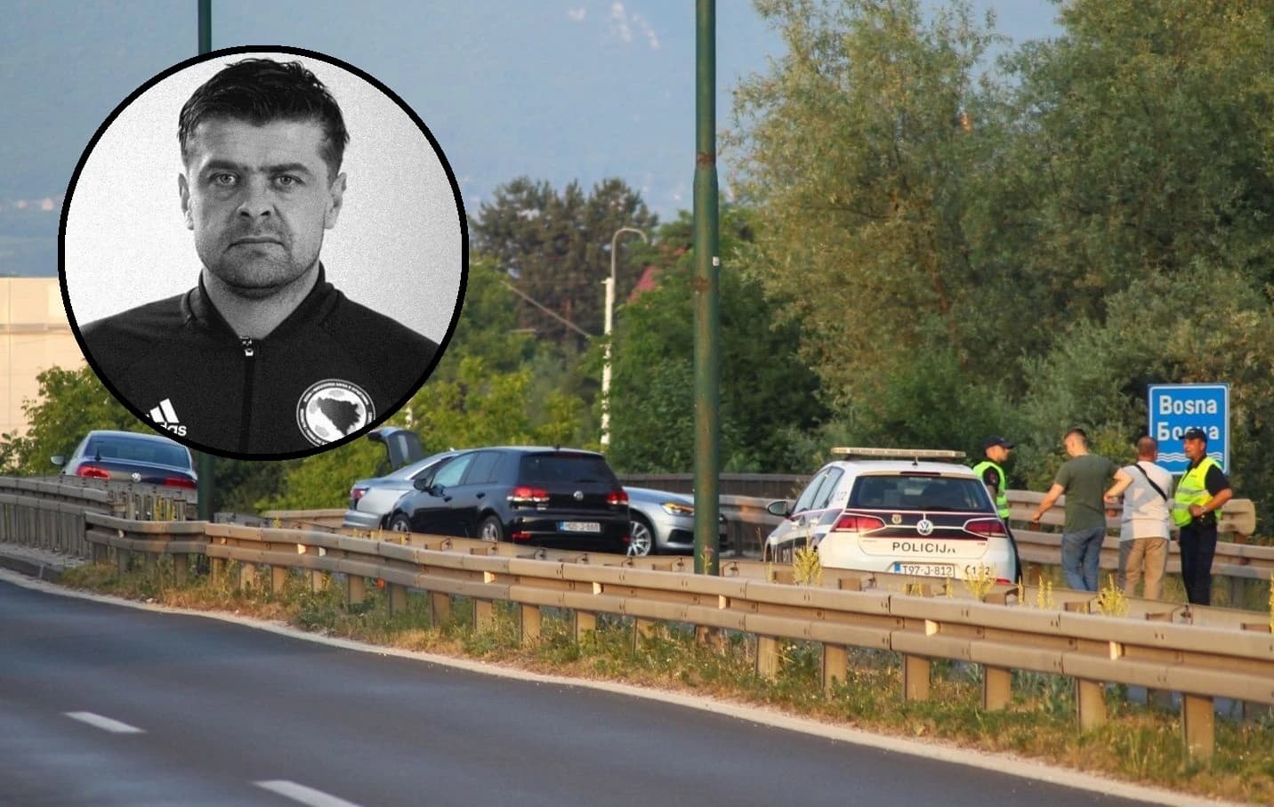 Mulahasanović se nalazio pored automobila kojeg je zaustavio zbog kvara