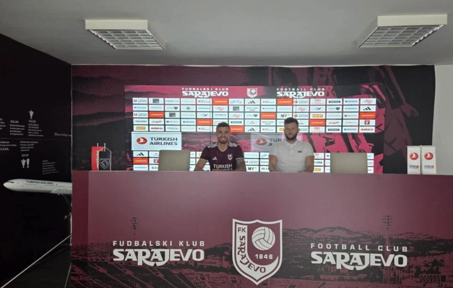 Grigore Turda u društvu menadžera Gorana Stjepanovića
