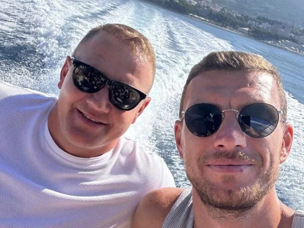 Senijad Ibričić i Edin Džeko opet zajedno na odmoru