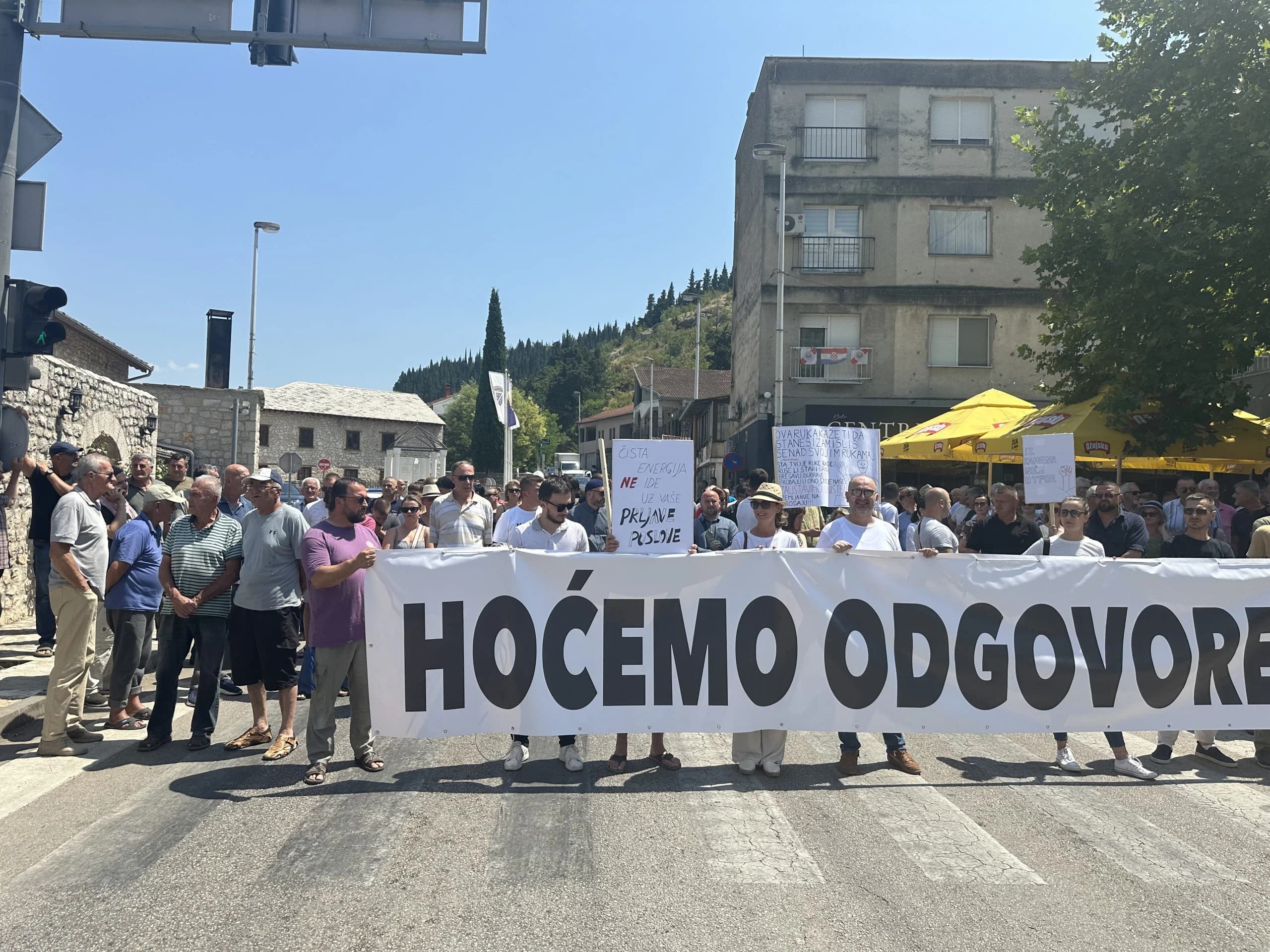 Građani izašli na proteste u Stocu
