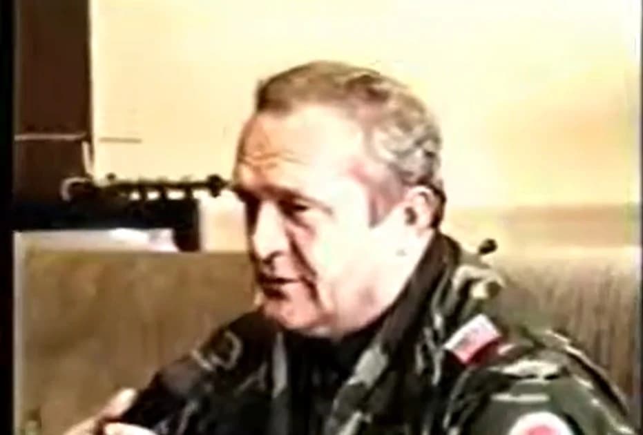 Milenko Živanović tokom agresije
