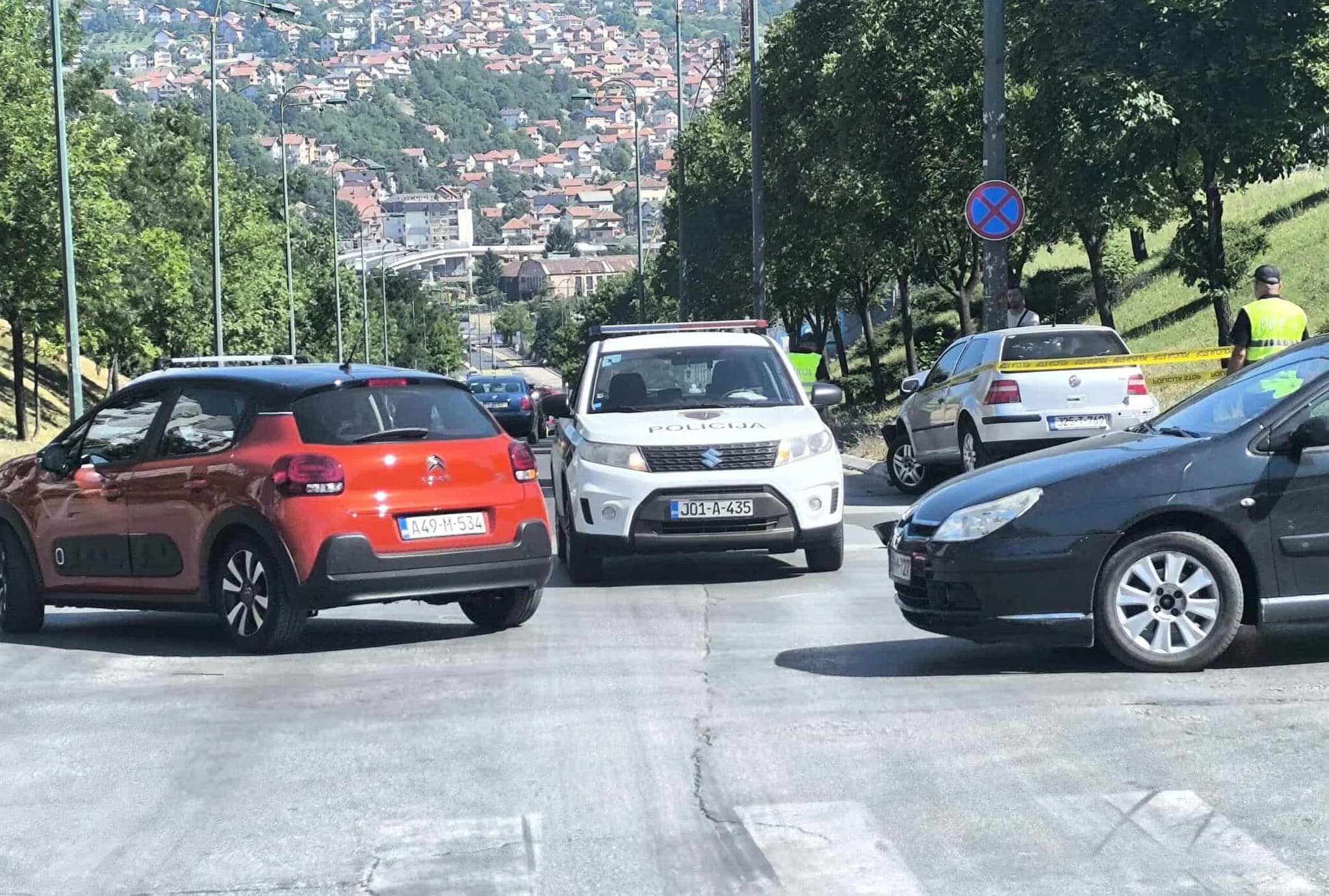 Sa mjesta nesreće