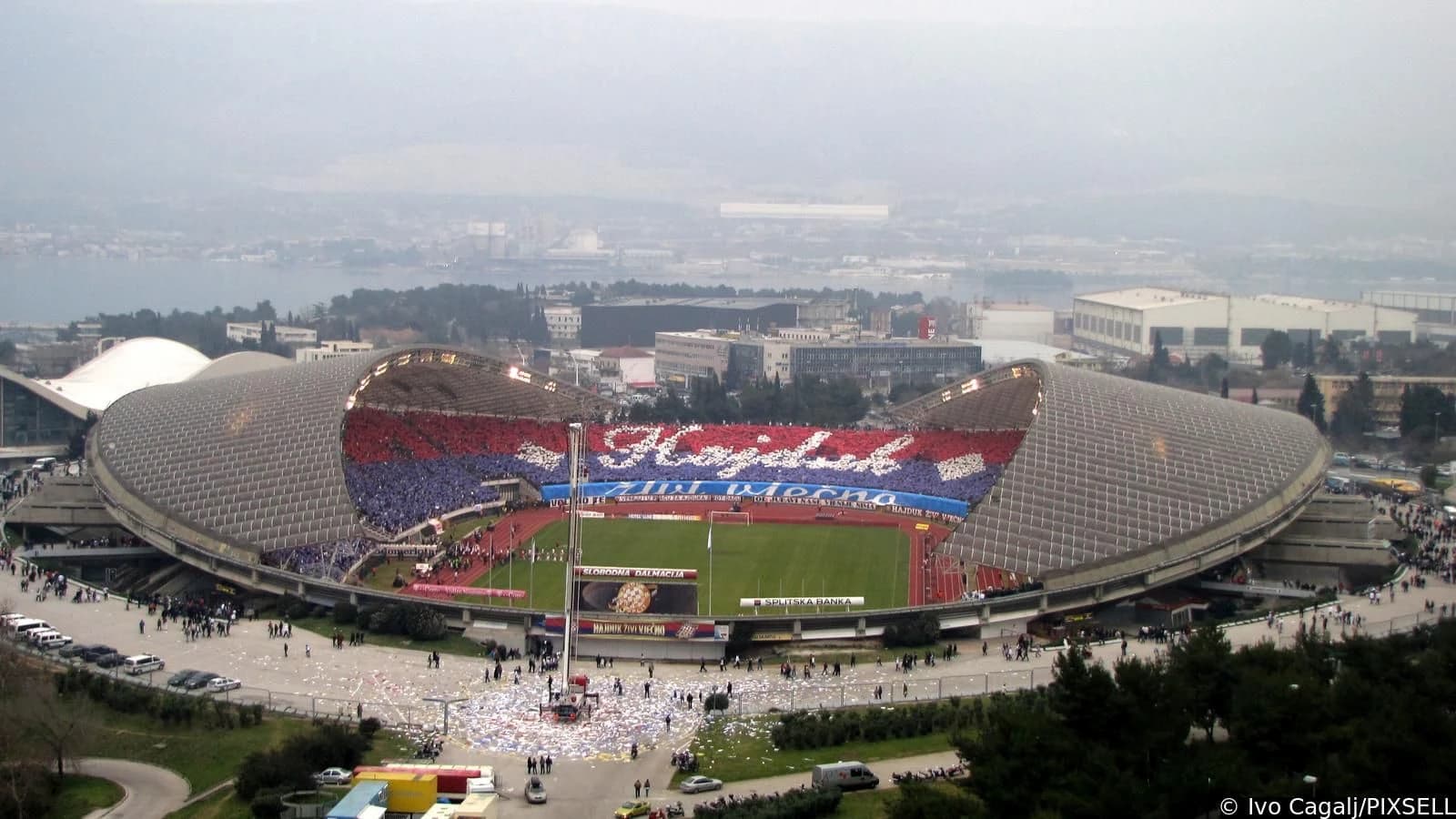 Velika šteta na Hajdukovom stadionu