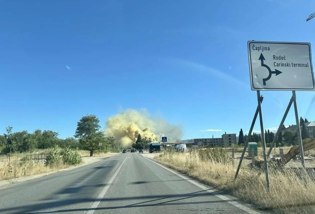 Veliki požar kod Mostara