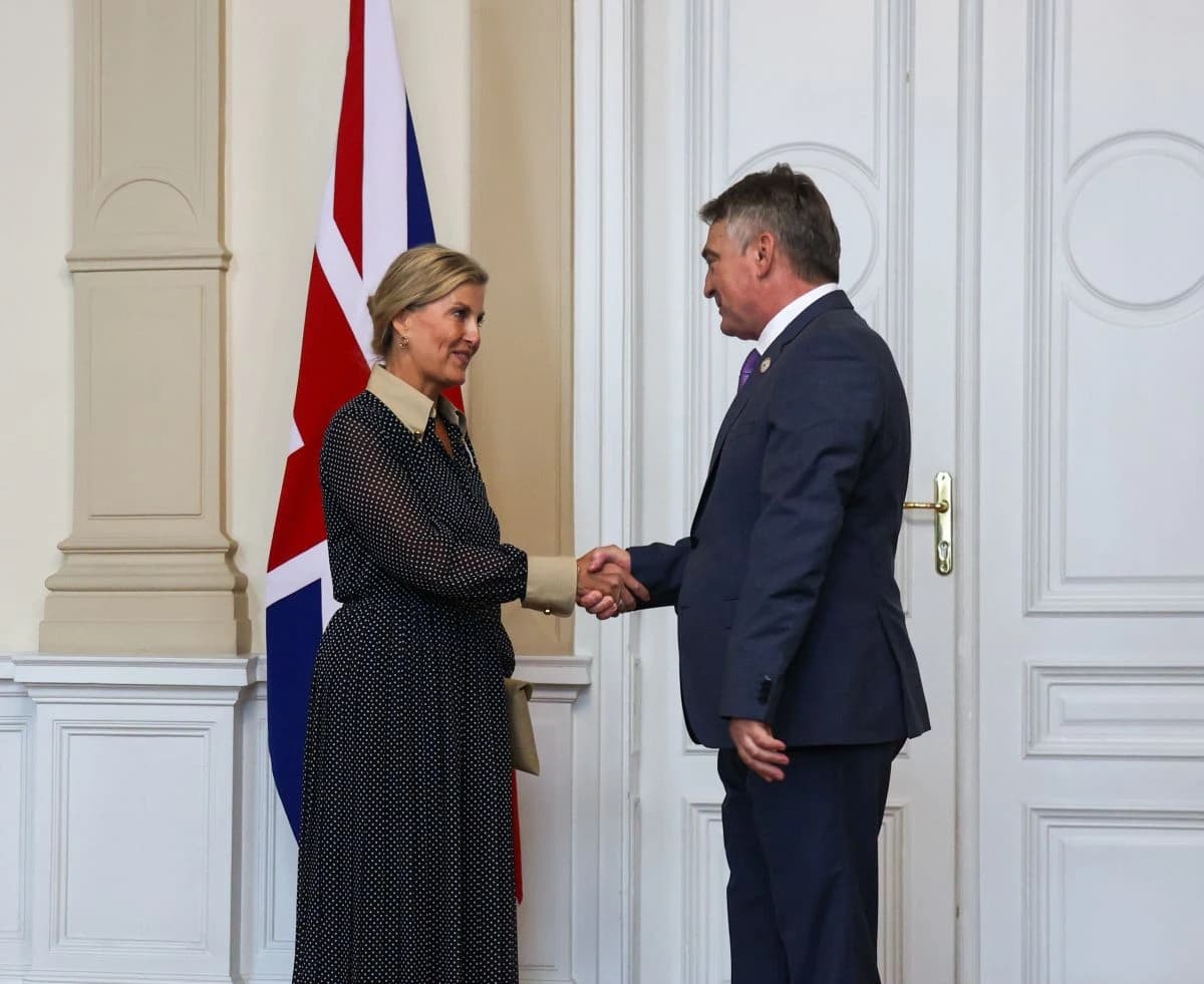 Vojvotkinja od Edinburgha sa Komšićem