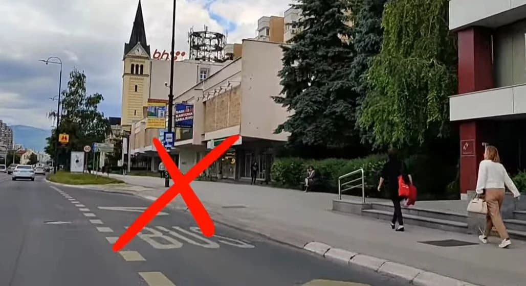 Autobusko stajalište u Sarajevu