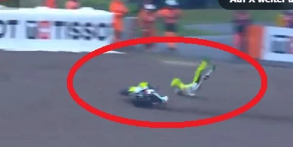 Stravična nesreća: Morbidelli pao pri brzini većoj od 200 kilometara na sat