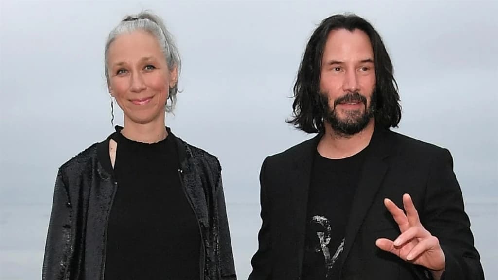 Keanu Reeves i Alexandra Grant 