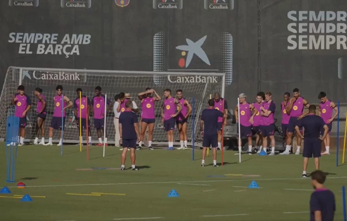 Barca je danas počela pripreme