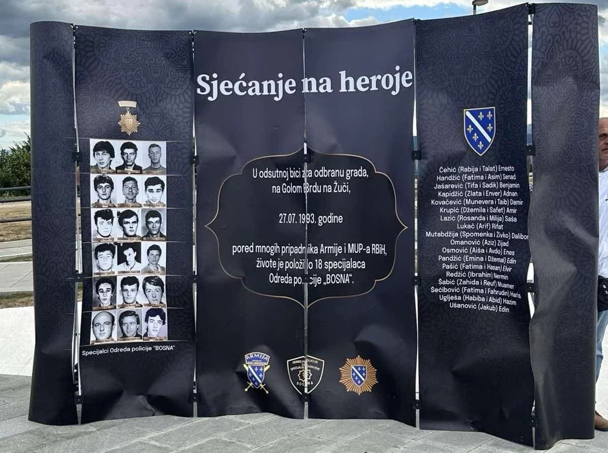 Obilježena 32. godišnjica pogibije 18 pripadnika specijalne jedinice "Bosna"