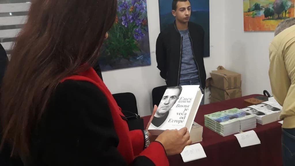 Detalj sa promocije u Mostaru