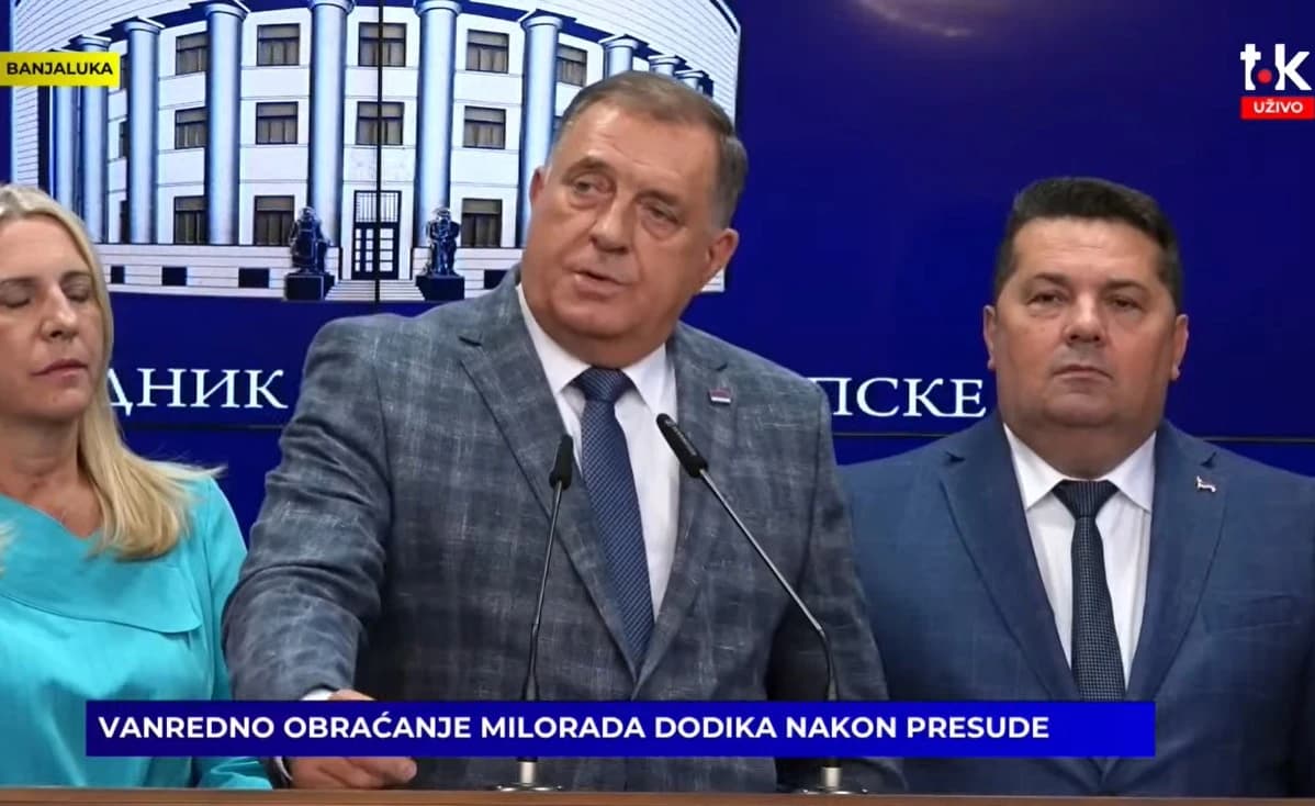 Prva reakcija Dodika nakon pravosnažne presude: Ne postoji Sud ni Tužilaštvo BiH, niti visoki predstavnik