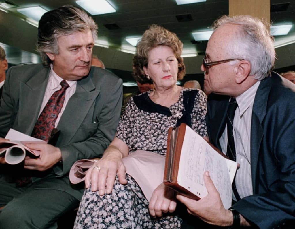 Radovan Karadžić, Biljana Plavšić i Nikola Koljević 
