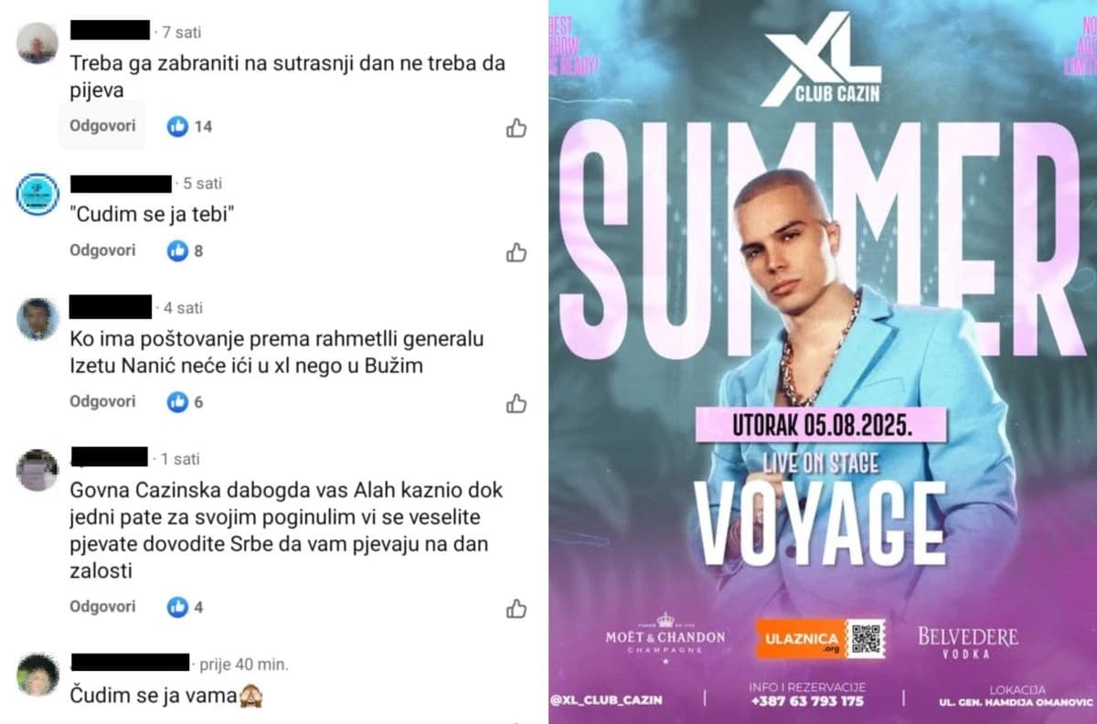 Krajišnici bijesni jer diskoteka u Cazinu ne želi otkazati koncert na dan pogibije Izeta Nanića: "Bit će minuta šutnje"
