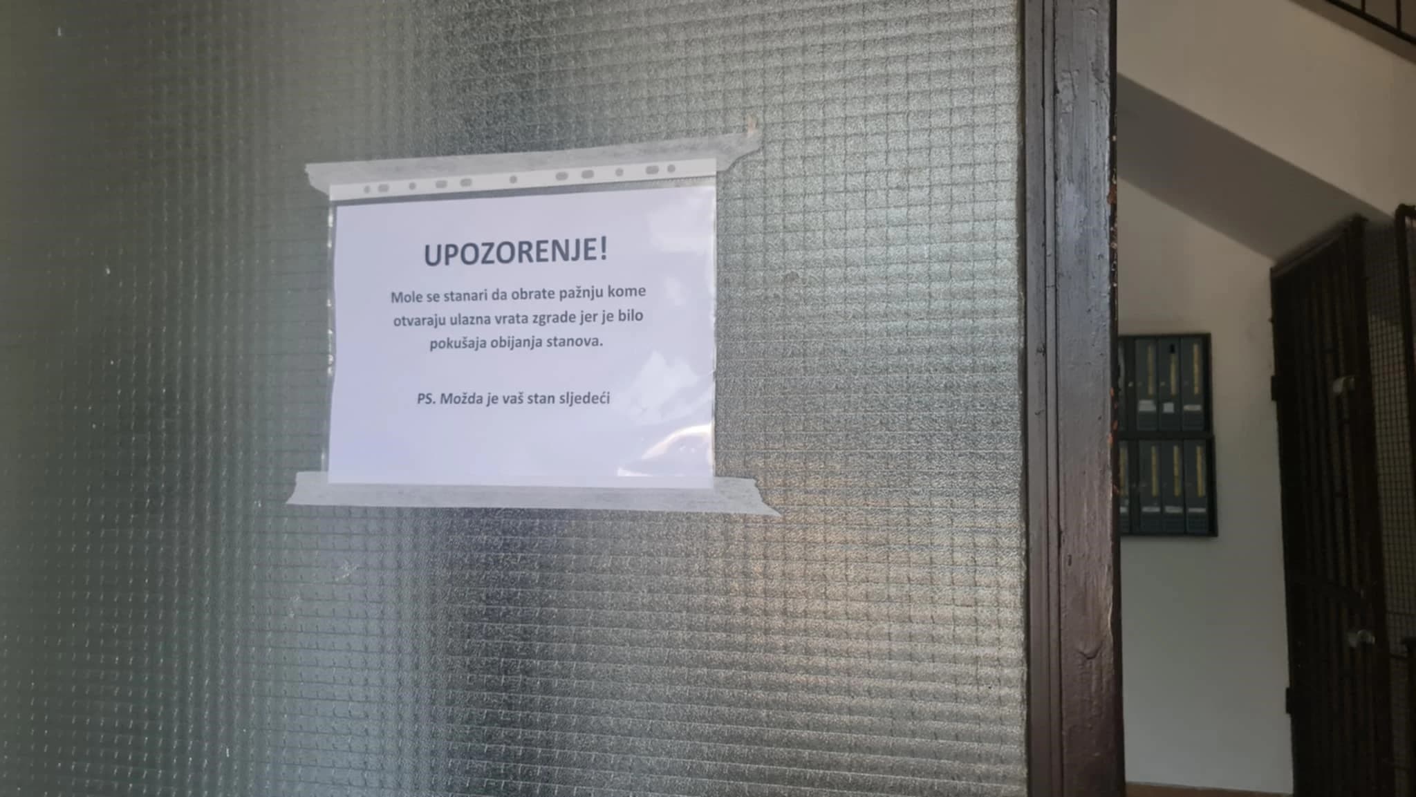 Odmor za vas, posao za lopove: Građani na oprezu, obijanje stanova najčešće je ljeti