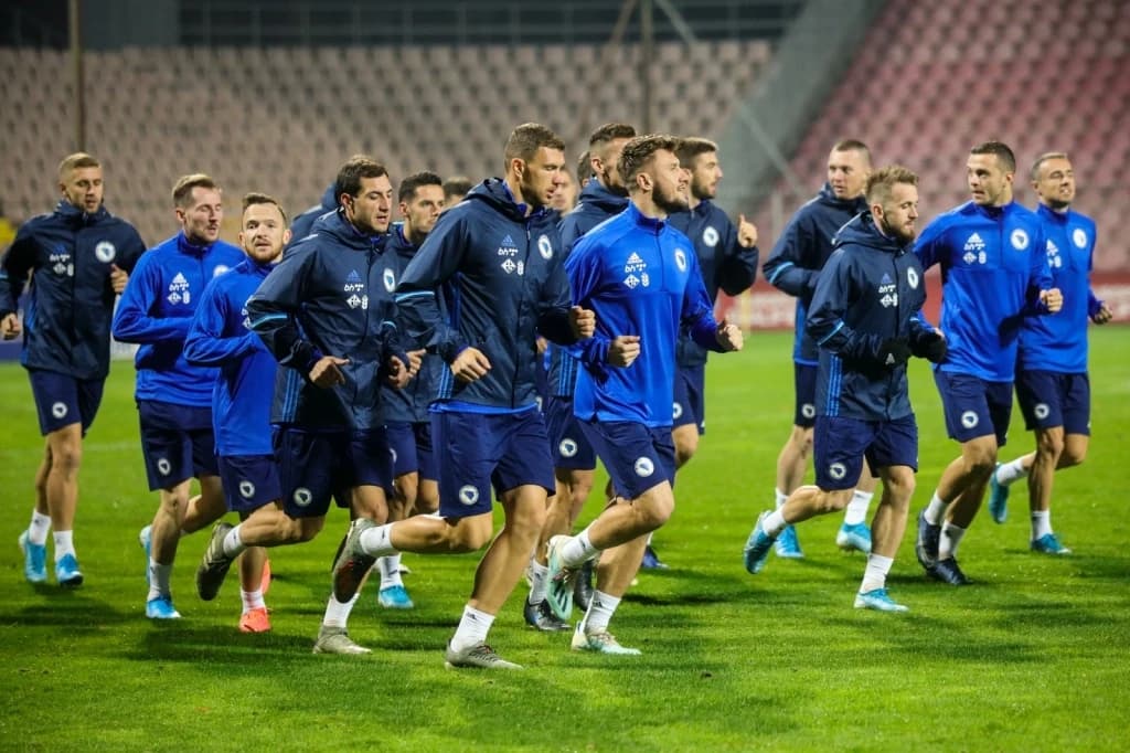 Trening fudbalske reprezentacije BiH