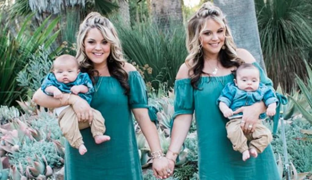 Jalynne April Crawford i Janelle Ann Leopoldo, sestre blizanke koje su se porodile isti dan