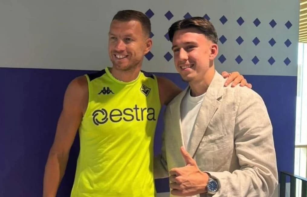 Edin Džeko i Eman Košpo - saigrači u Fiorentini i reprezentaciji