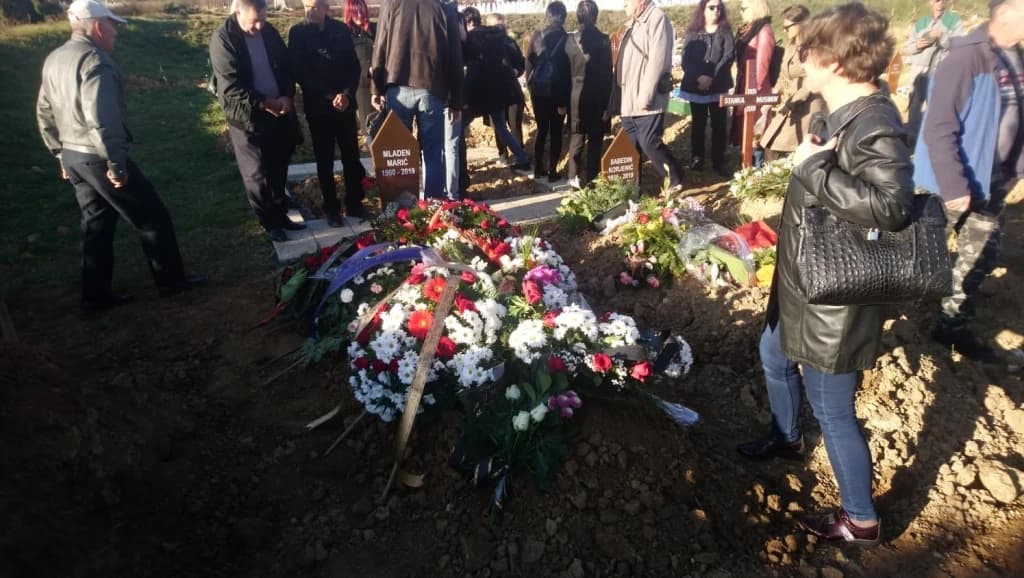 Sahrana Mladena Marića 