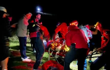 Na padinama Oblja iznad sela Umoljani noćas spašeno sedam državljana Australije