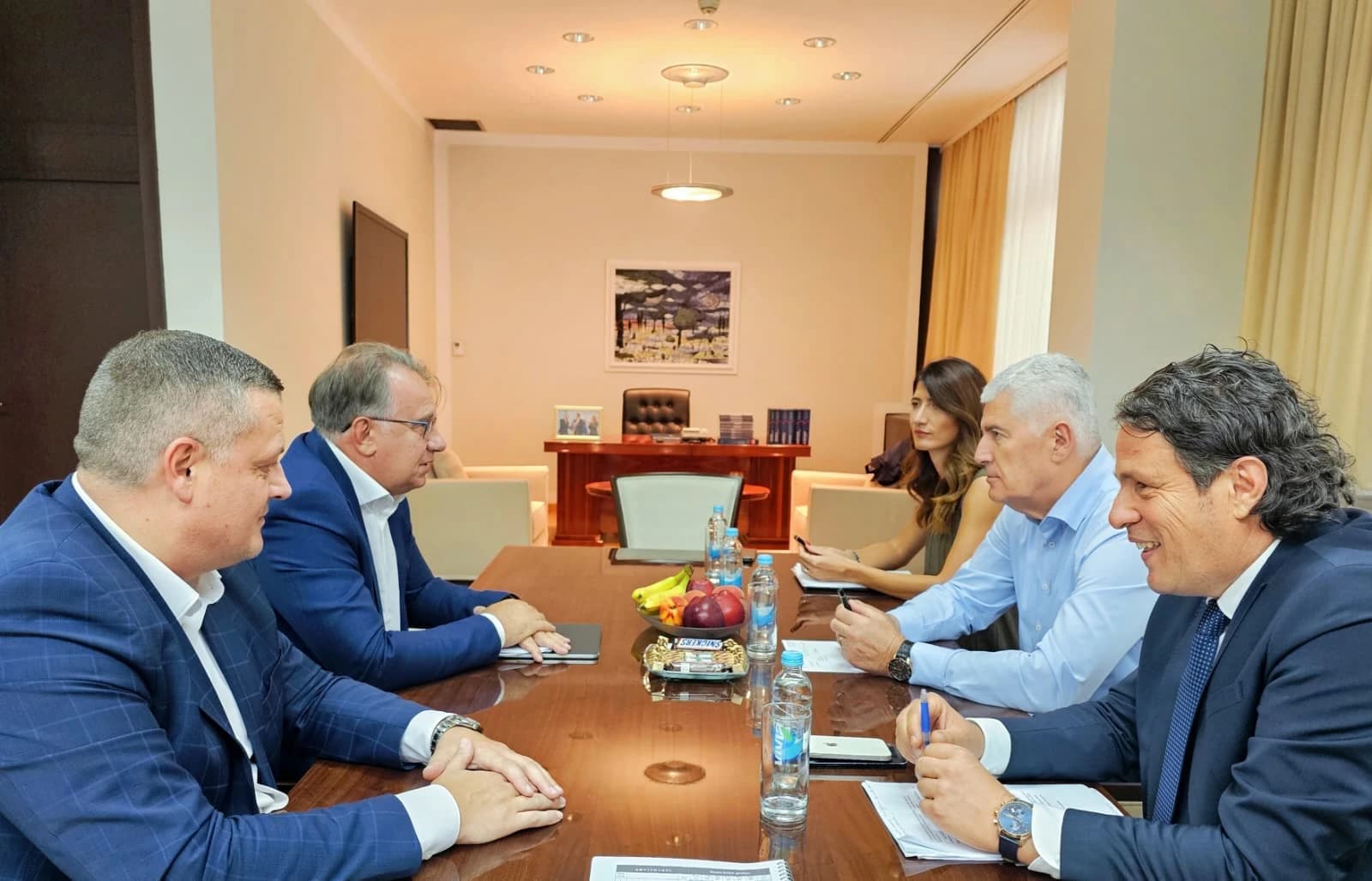 Nikšić i Čović se sastali u Parlamentu BiH, istakli šta su im prioriteti