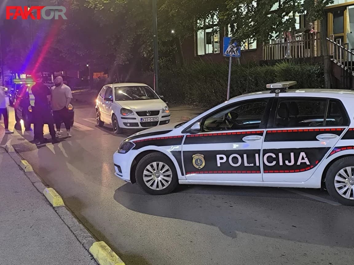 Automobil udario dijete u Sarajevu, prevezeno je u Opću bolnicu