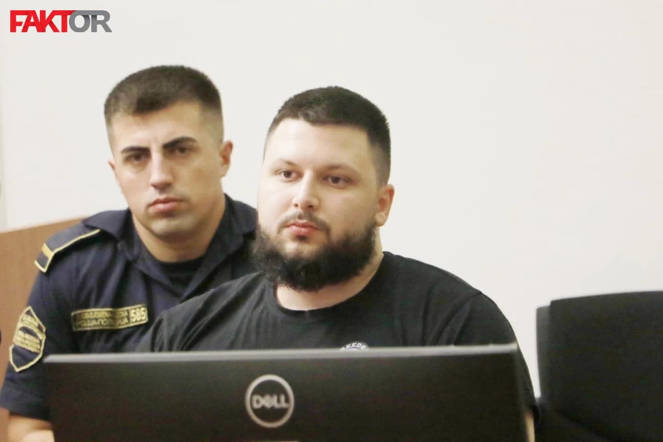 Ahmed Džinović, vođa grupe na ročištu u slučaju "Panter"