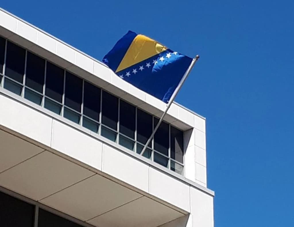 Zastava BiH u Hamiltonu