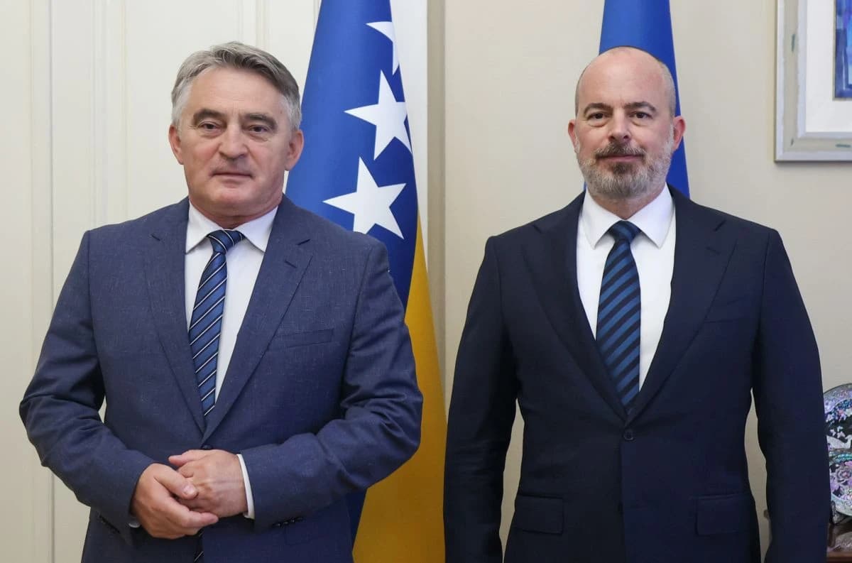 Komšić i Ginkel o saradnji BiH i SAD-a, s posebnim fokusom na Južnu interkonekciju i hidroenergetsku proizvodnju