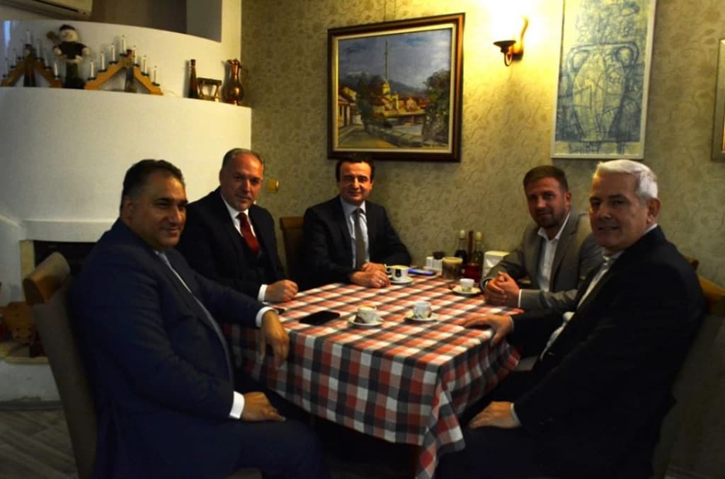 Kurti sa članovima buduće koalicije