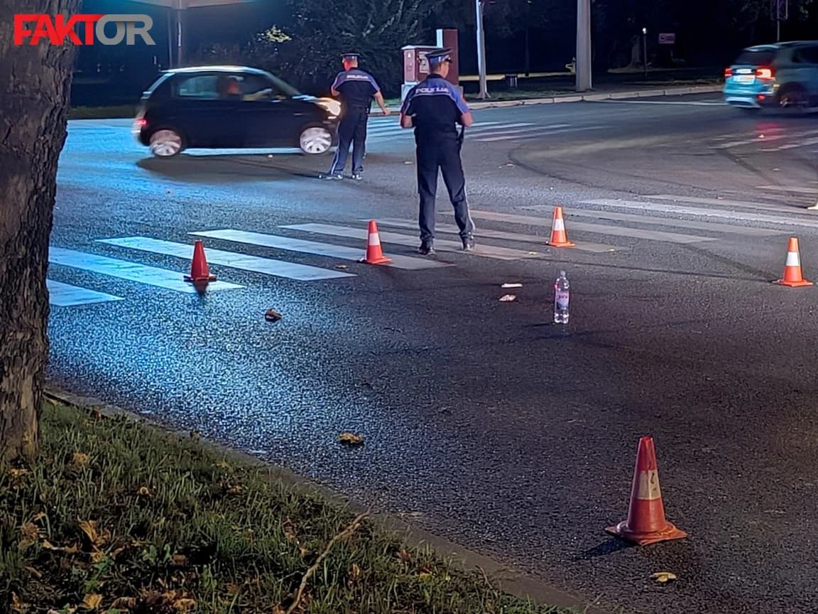Maloljetnika na pješačkom prijelazu u Sarajevu udario motocikl, prevezen je u KCUS