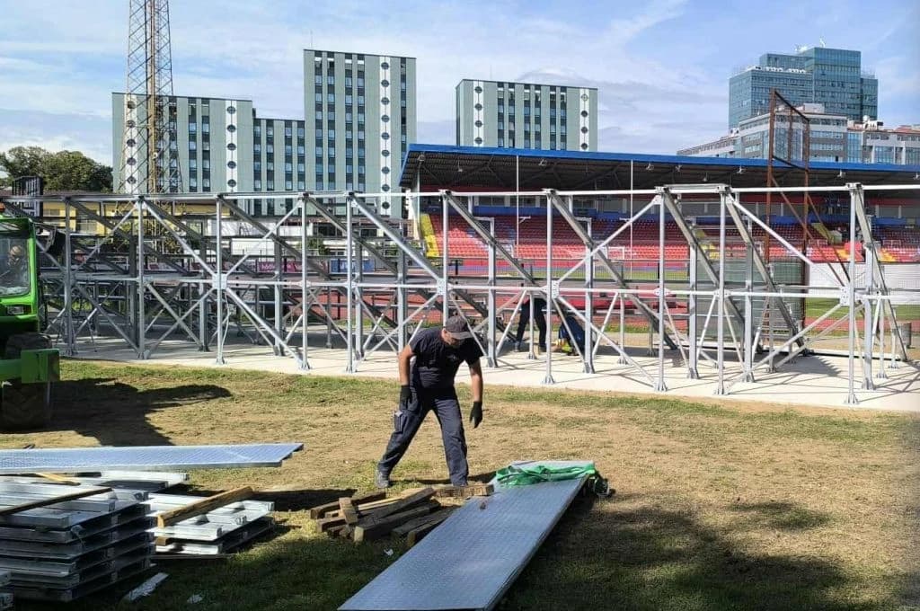Gostujuće navijače će obradovati fotografije sa stadiona Borca