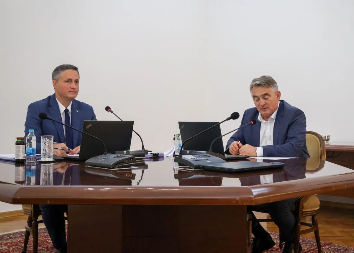 Denis Bećirović i Željko Komšić