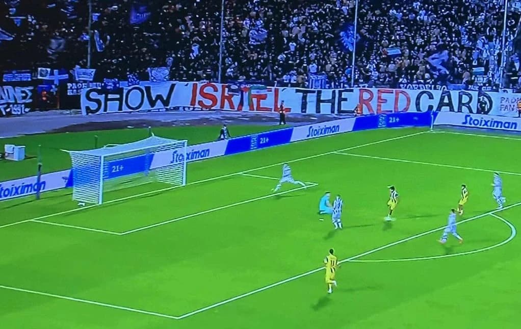 Grci žestokim porukama dočekali Maccabi: Pokažite Izraelu crveni karton!