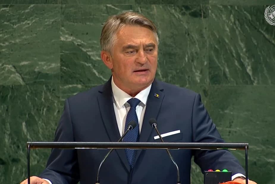 Komšić kritikovao Schmidta zbog embarga na demokratiju: UN konvencije nisu spriječile genocid u BiH, a ni u Gazi