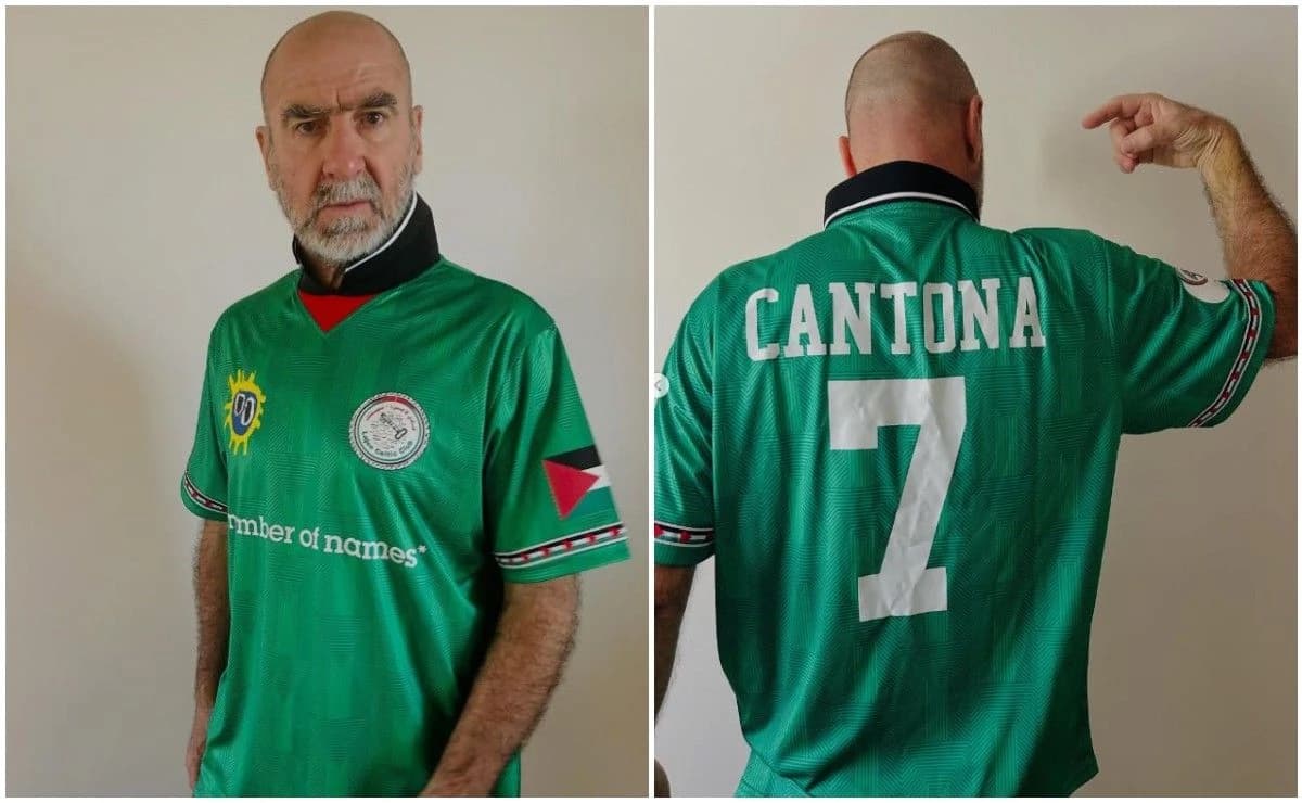Eric Cantona pozirao u dresu