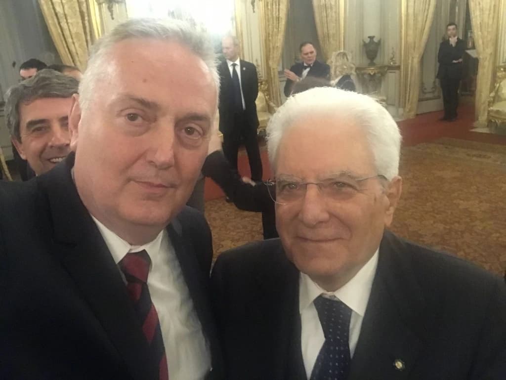 Zlatko Lagumdžija i Sergio Mattarella