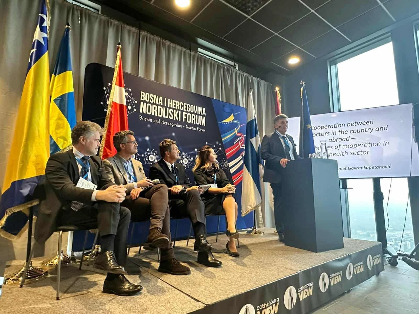 Prof.dr. Gavrankapetanović u Geteborgu: Saradnja između bh. ljekara u zemlji i inostranstvu