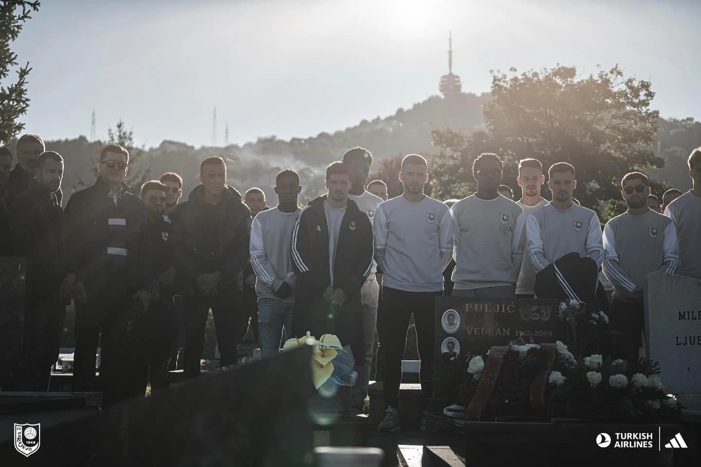FK Sarajevo ne zaboravlja Vedrana Puljića