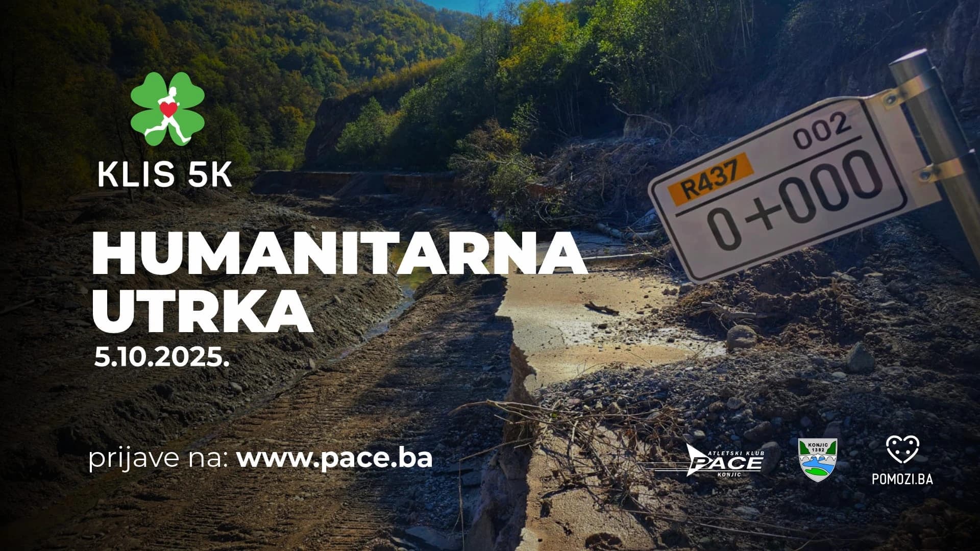 Sjećamo se 27 žrtava katastrofalnih poplava u BiH: Humanitarna utrka Klis 5K je priča o nadi i zajedništvu